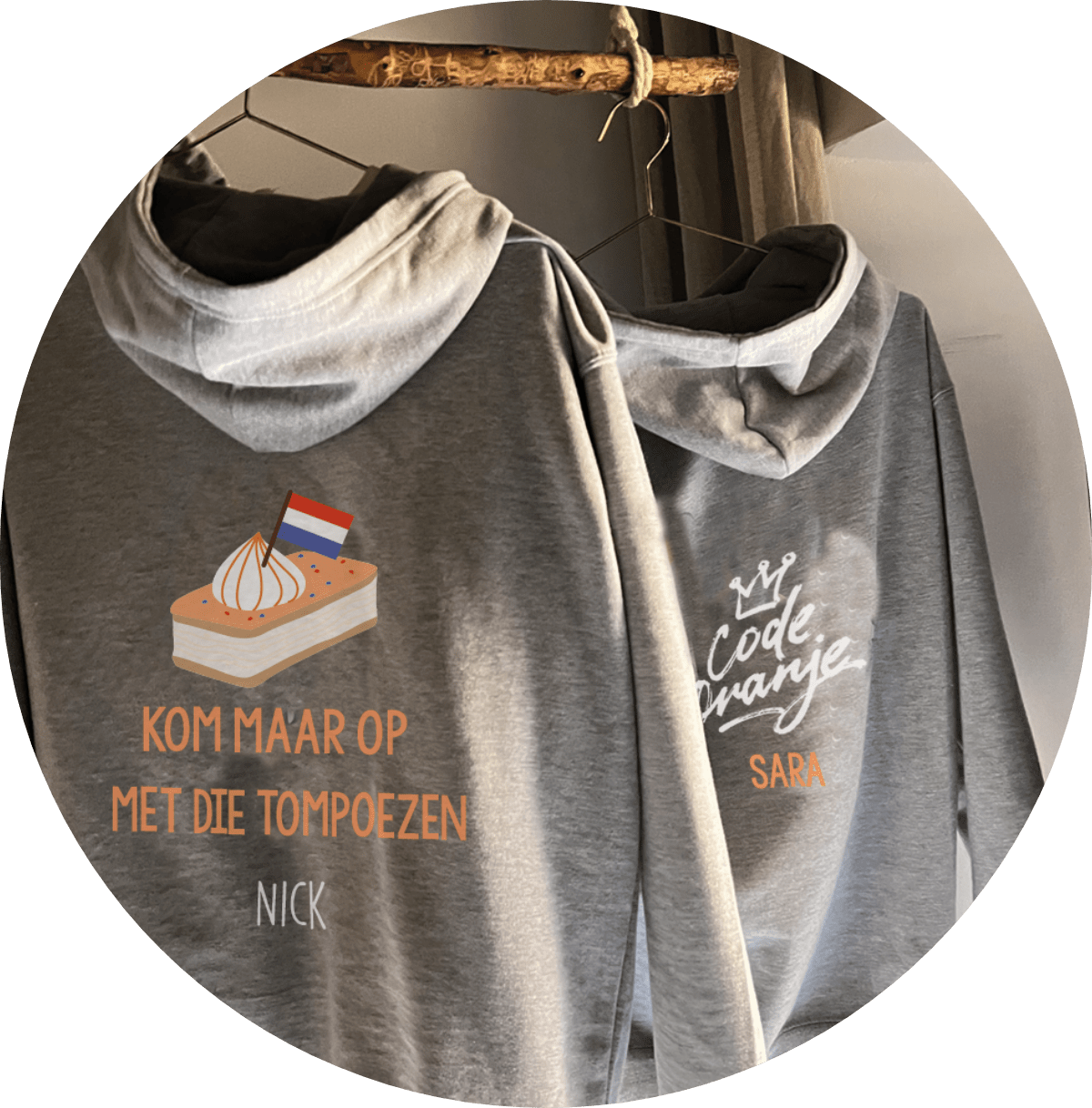 Koningsdag Kleding en Accessoires met Naam Simply colors