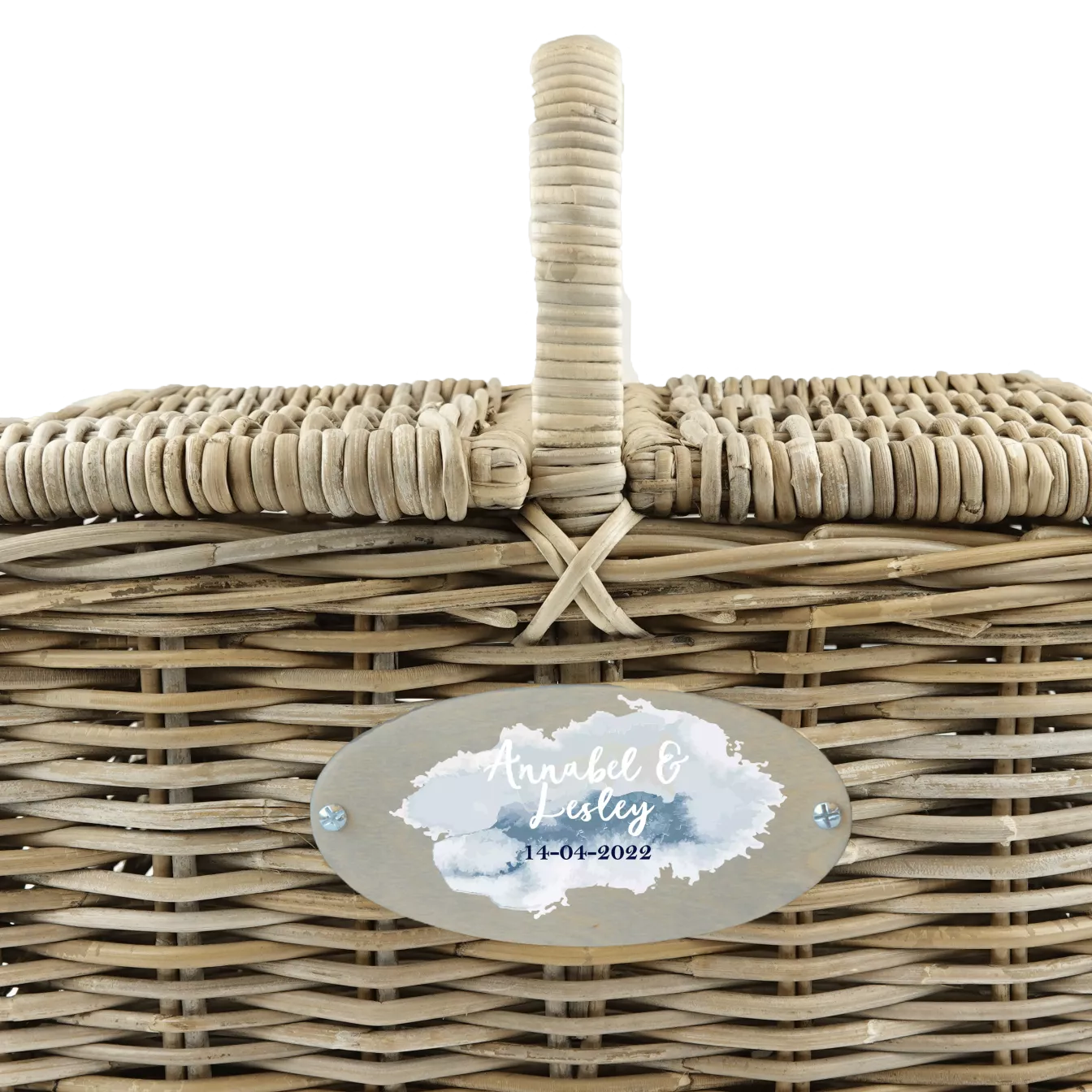 Zuivelproducten Bezwaar Doorzichtig Trouw picknickmand | huwelijksgeschenk met naam! | Bulbby