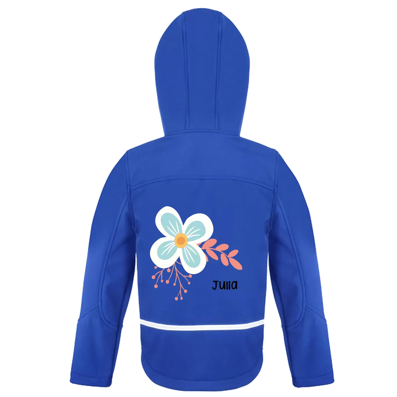 Softshell Jack Kids met Naam Simply colors