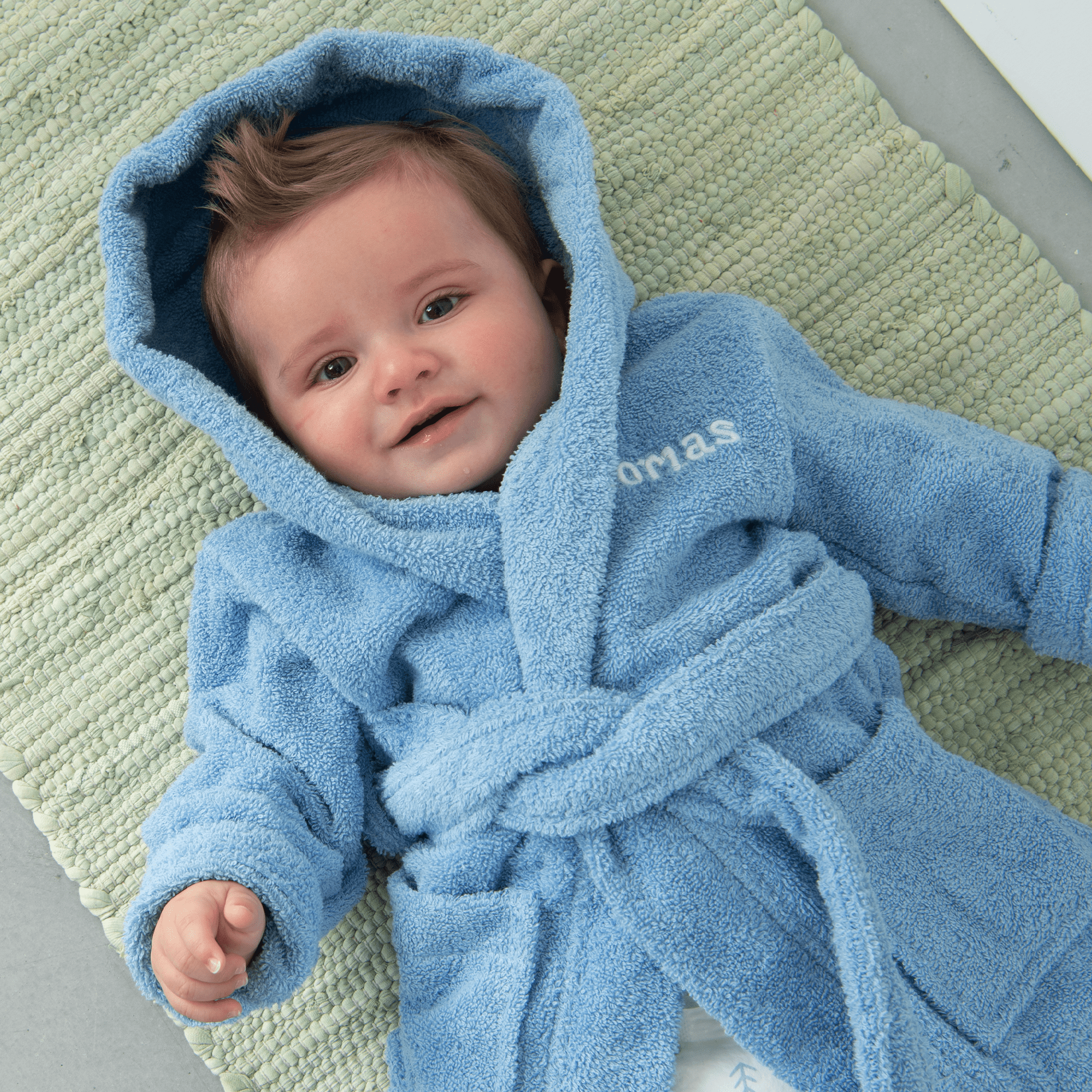 blauw-badjasje-met-naam
