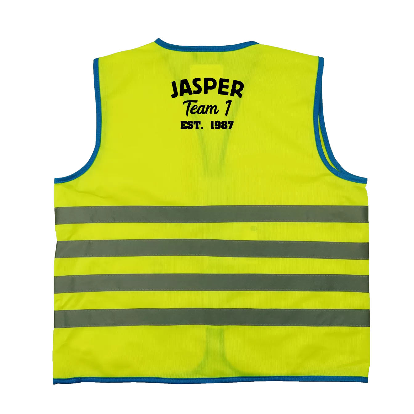 Personalized safety vest