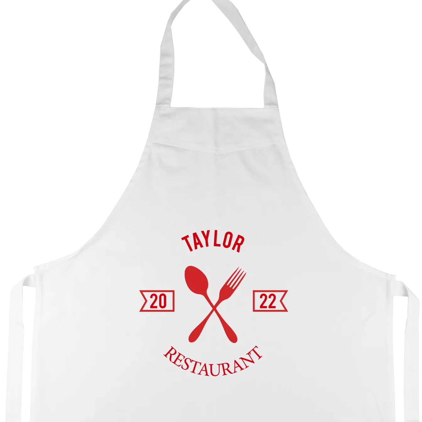 Mothers Day cooking apron with name, Design it at