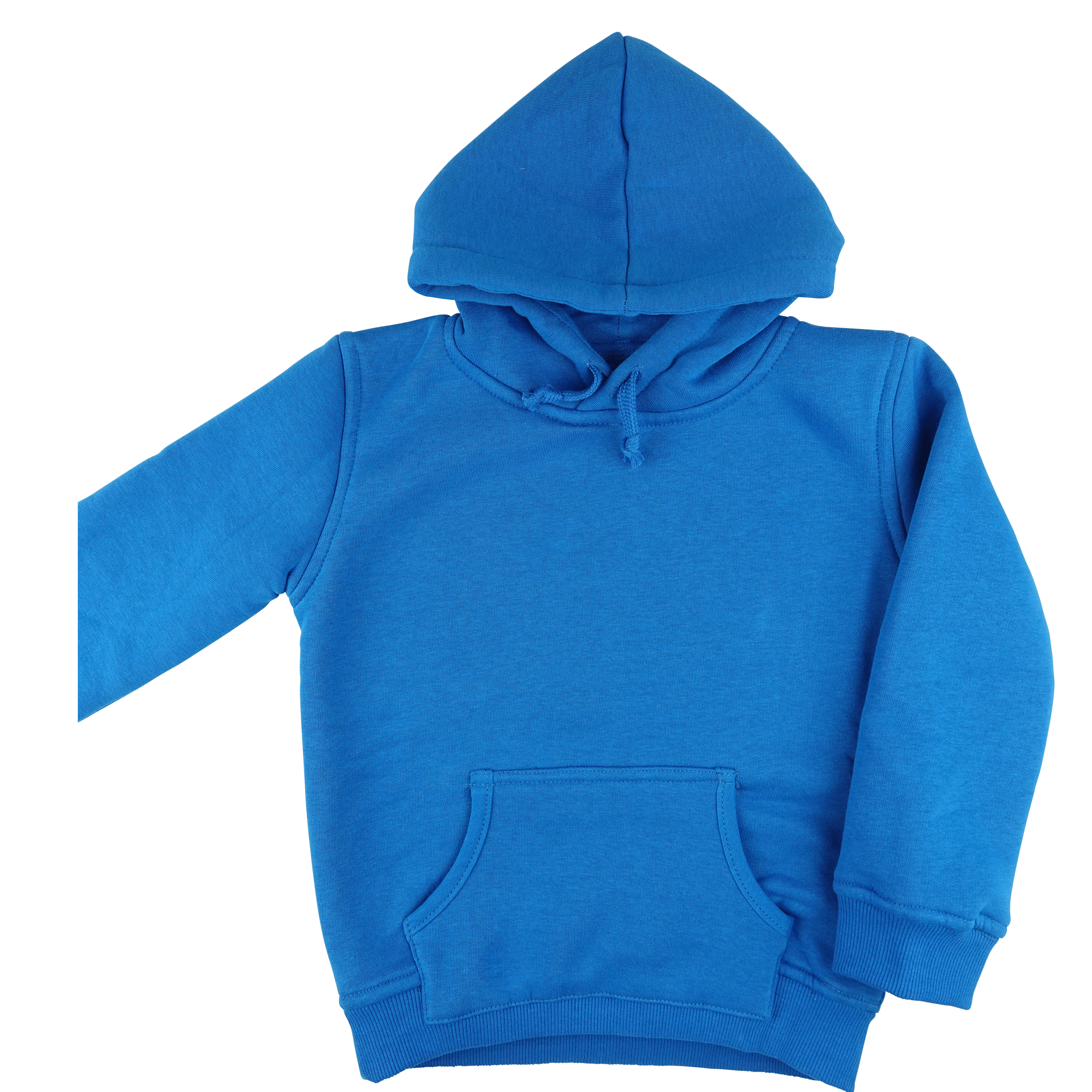 capuchonsweater-kind-blauw-voorkant