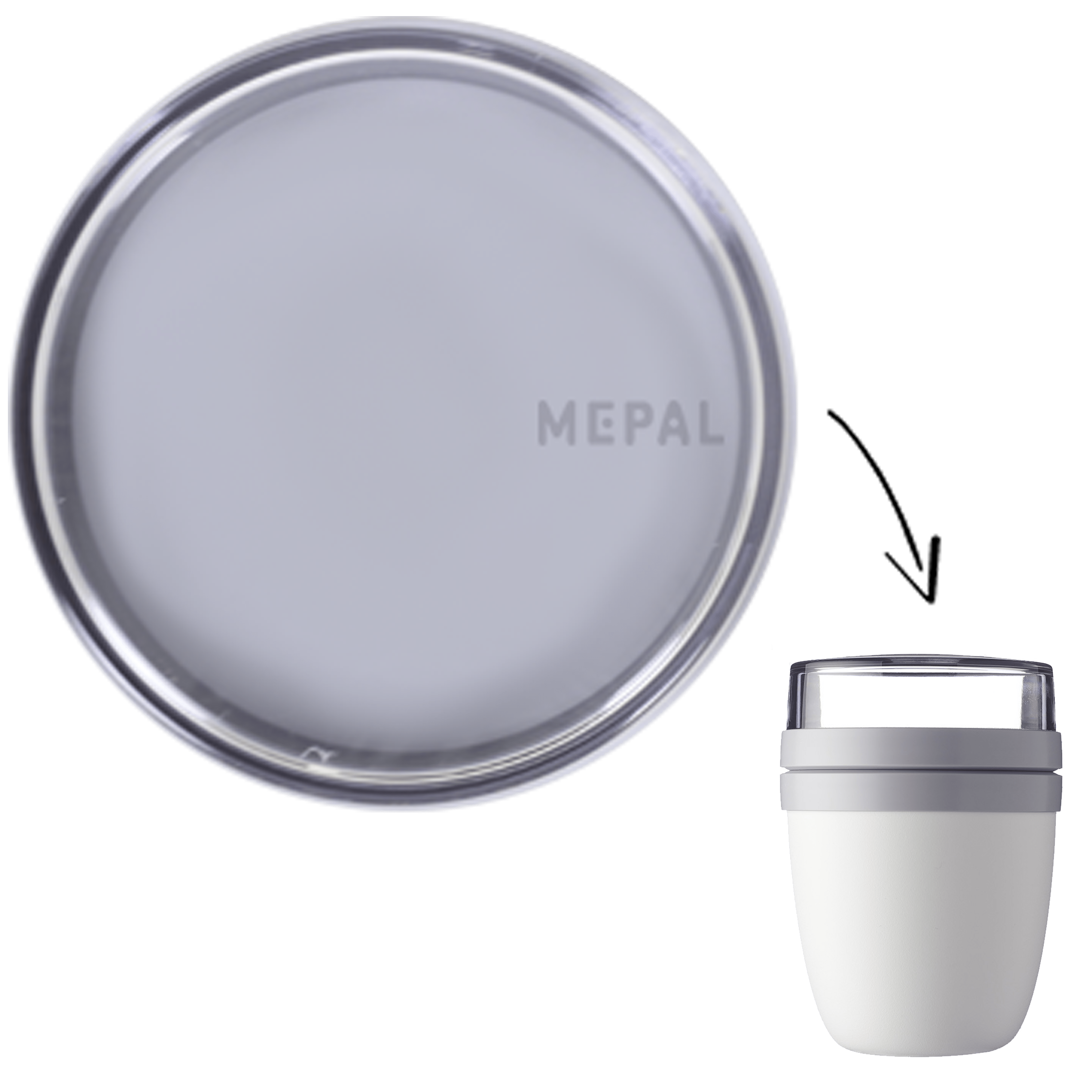 Mepal-lunchpot-Ellipse-wit