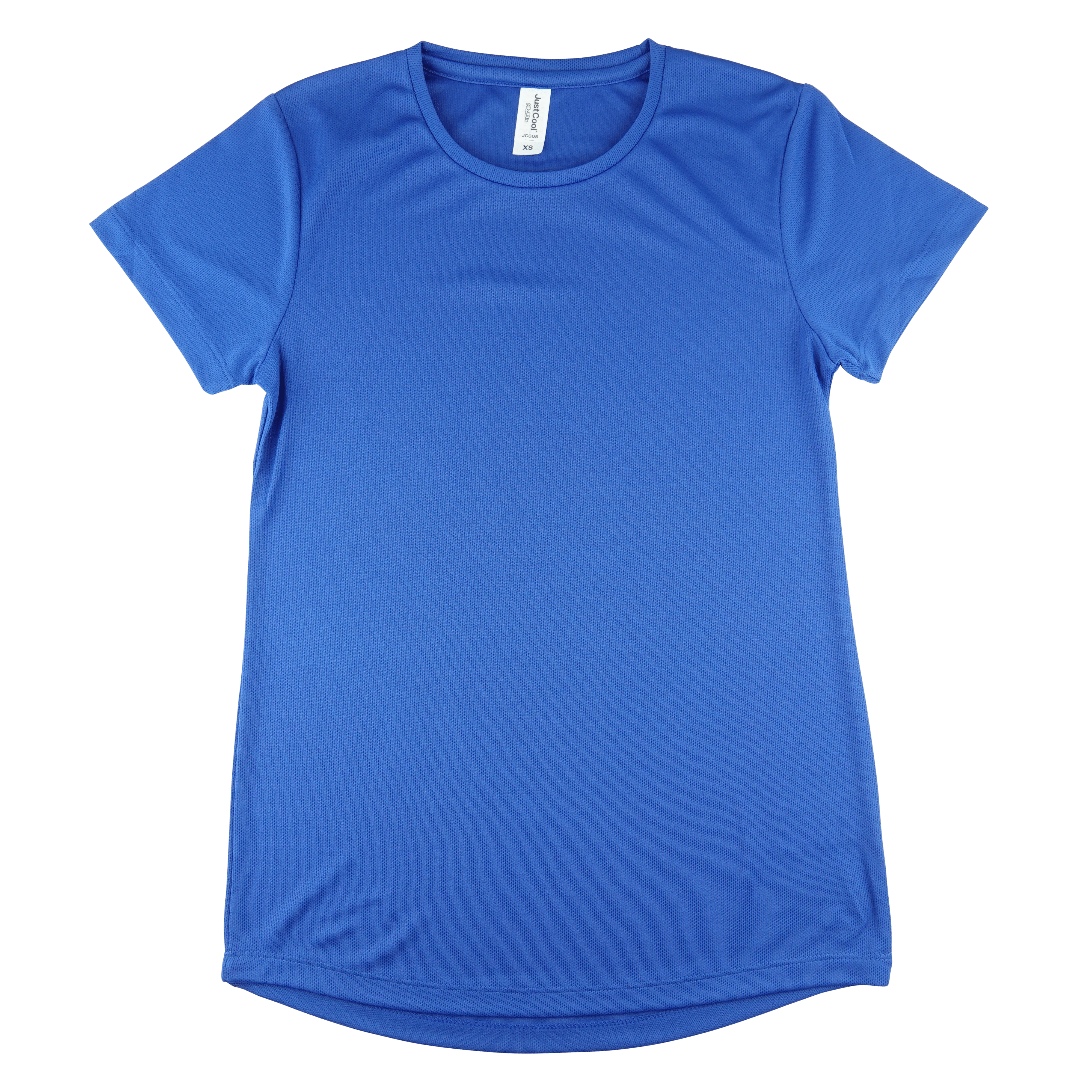 sport-shirt-dames-blauw-voorkant