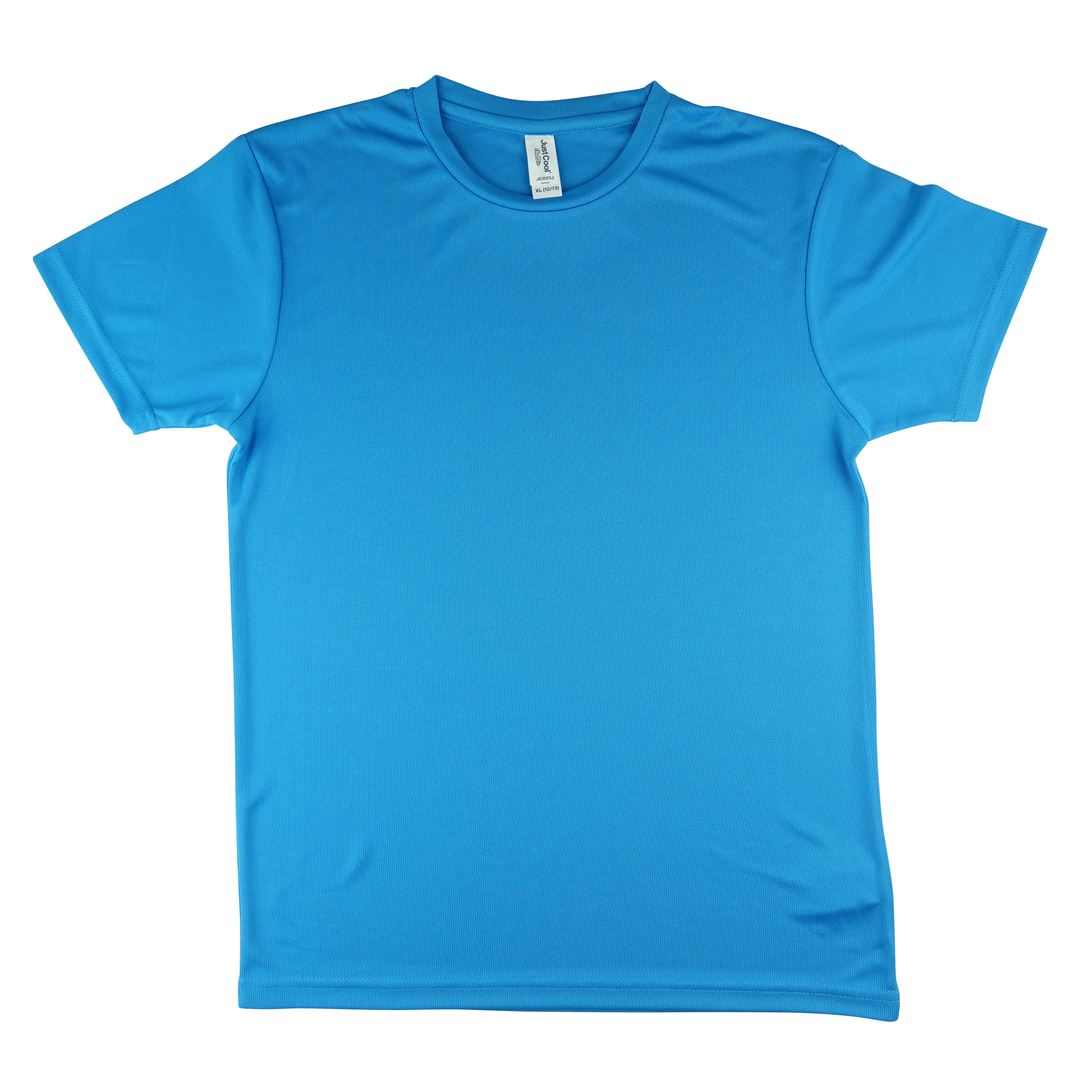 sport-shirt-kids-heren-aqua-voorkant