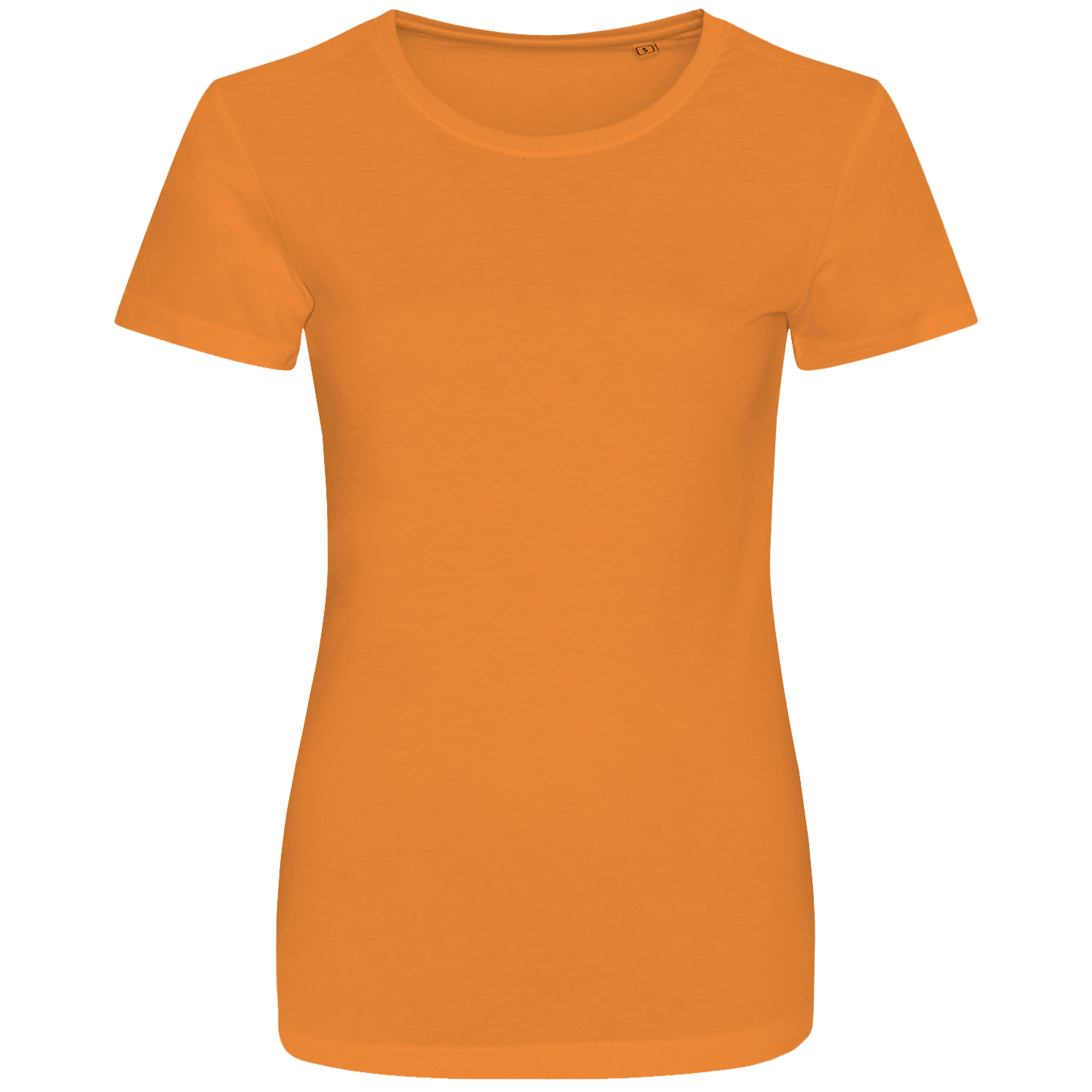tshirt-korte-mouw-oranje-voorkant