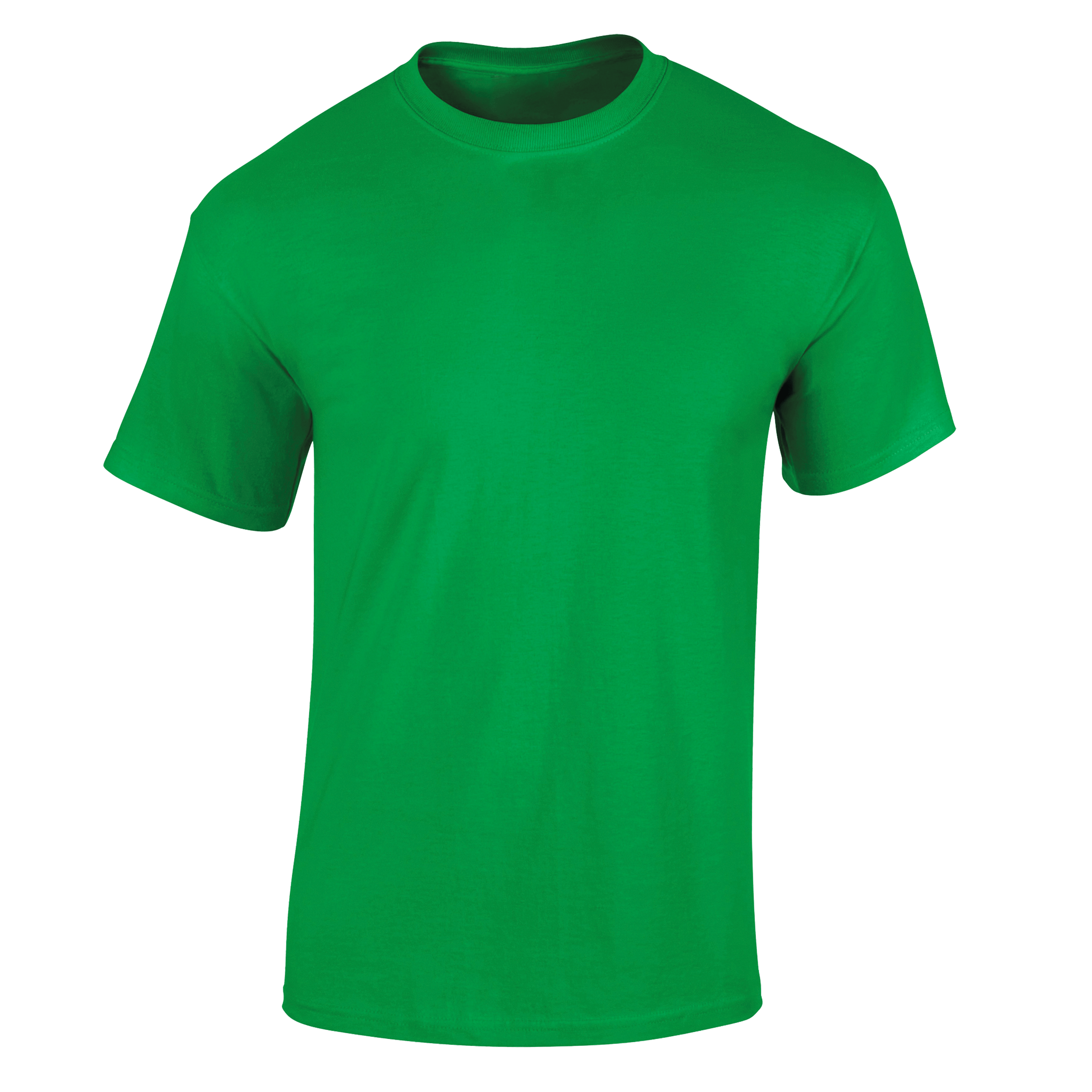 t-shirt-korte-mouw-heren-groen-voorkant