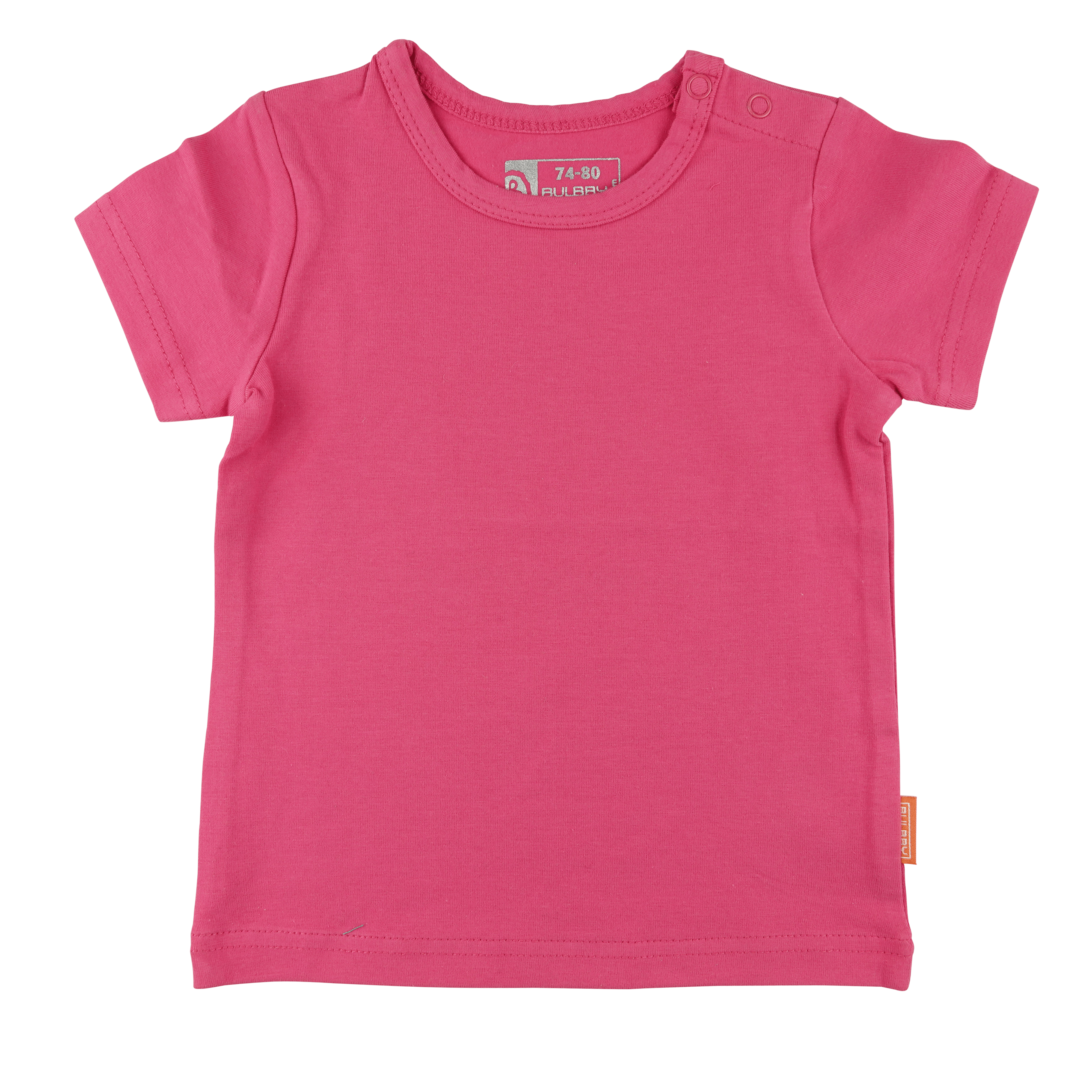 T-shirt baby korte mouw roze
