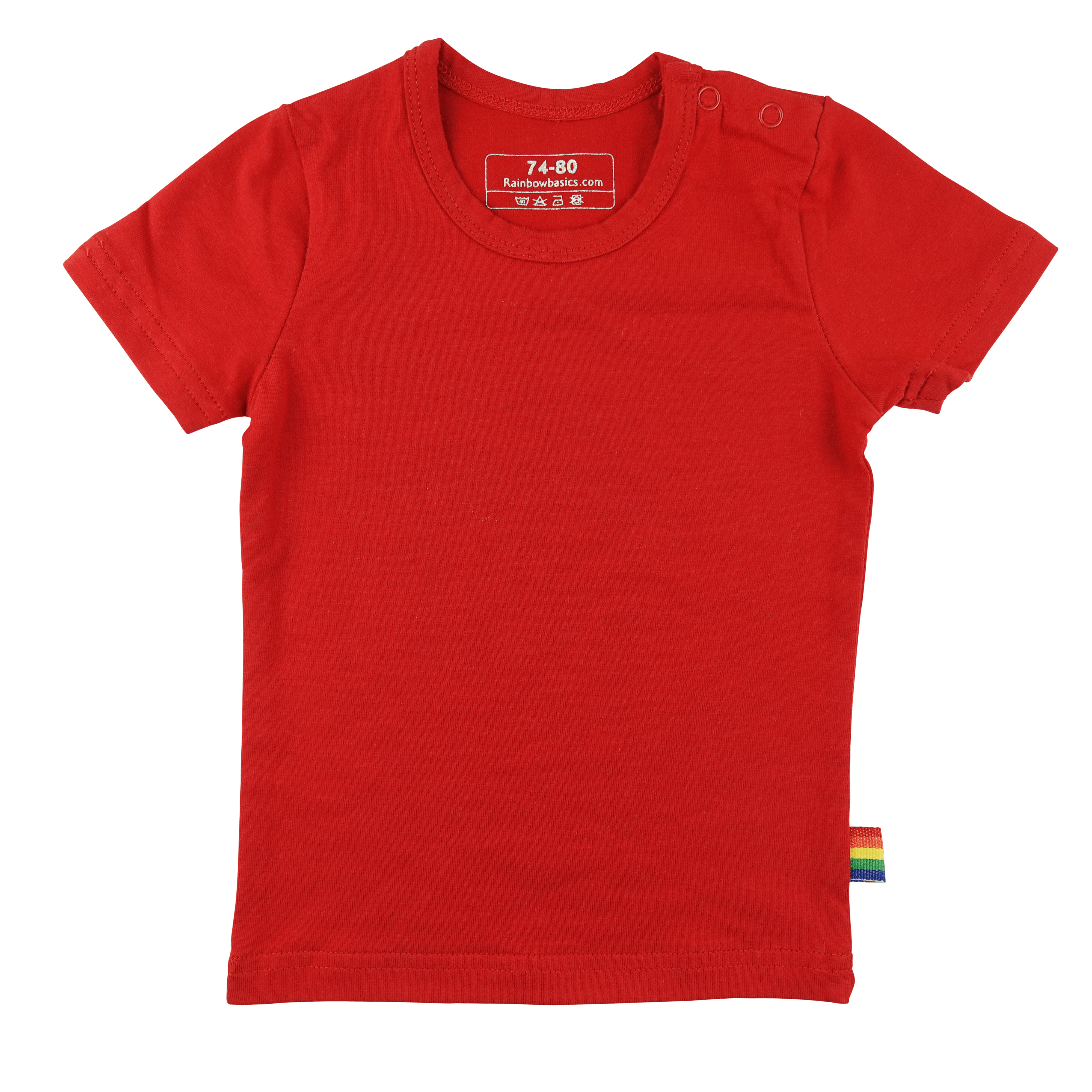 t-shirt-baby-korte-mouw-rood-voorkant-bul