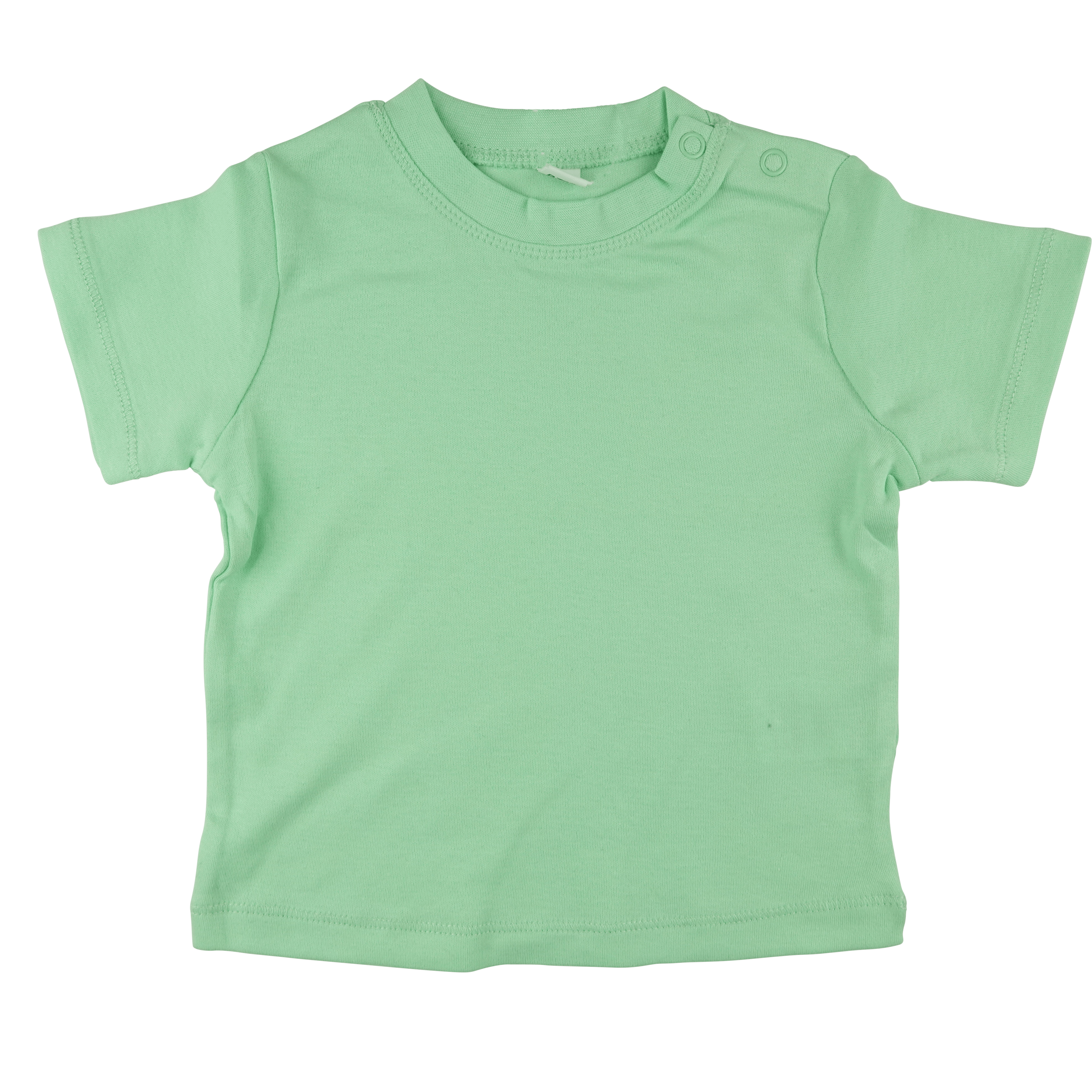 t-shirt-baby-korte-mouw-mint-groen-voorkant-bul