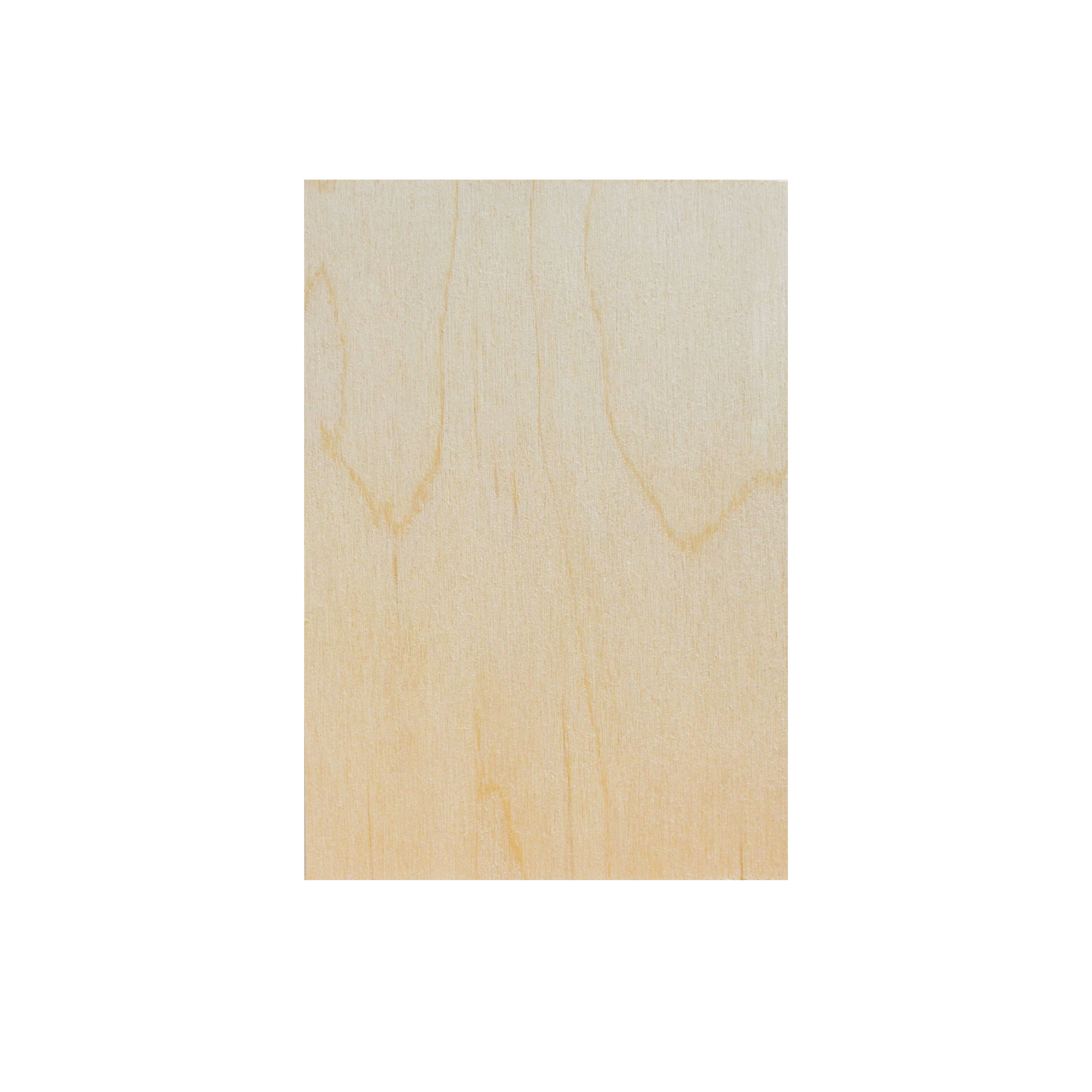 Grußkarte aus Holz
