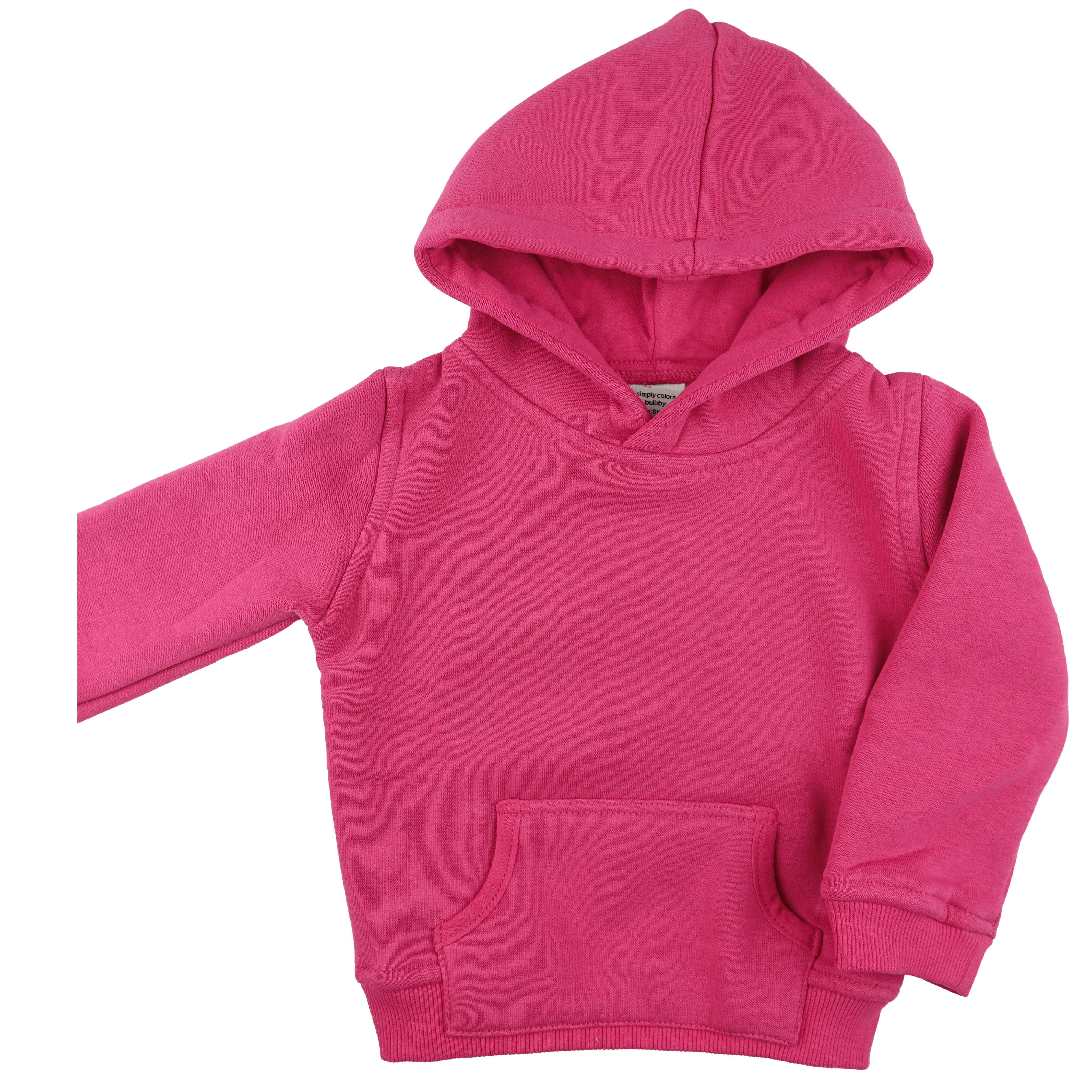 Hooded sweater baby fuchsia pink