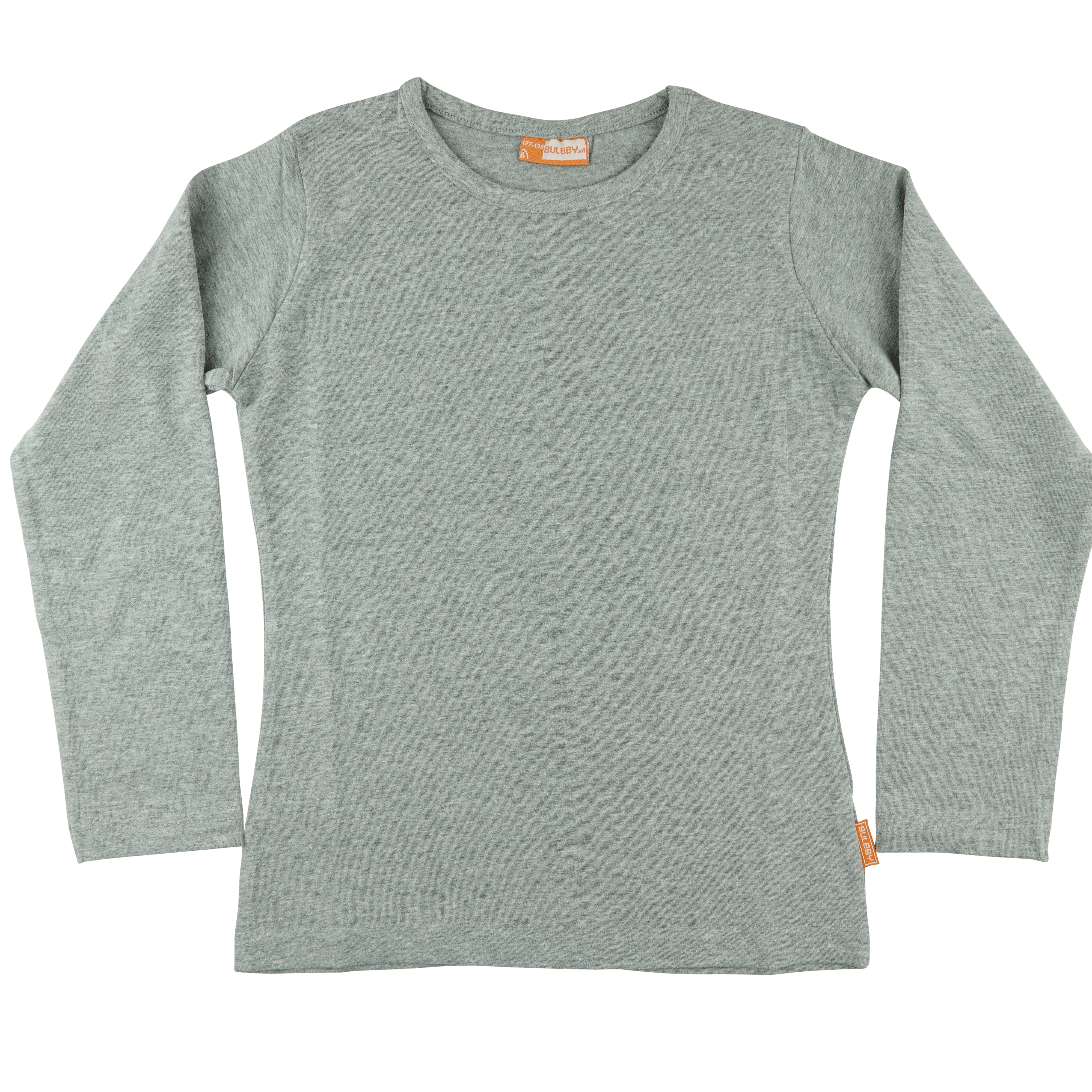 Long sleeve t-shirt for girls gray melange