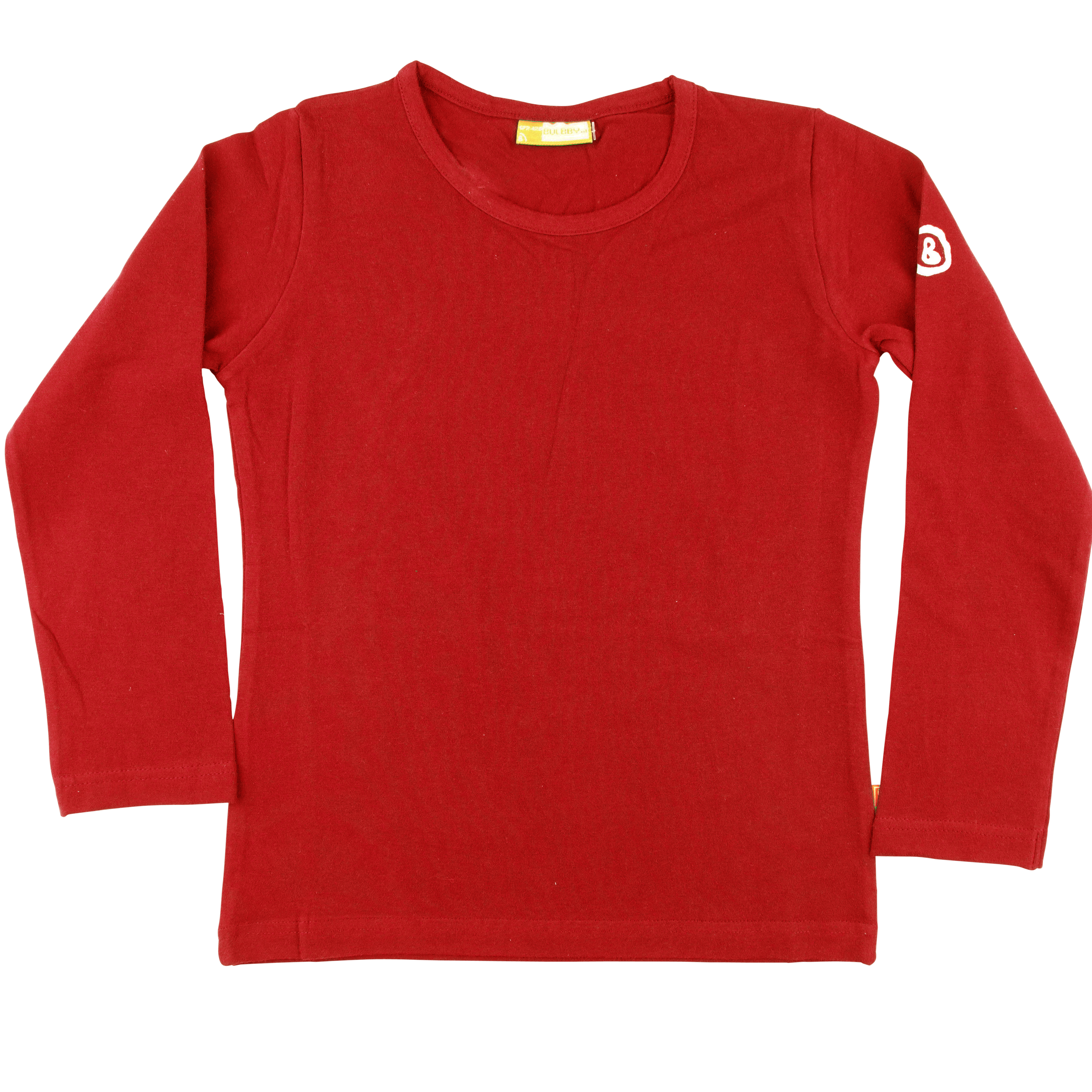 t-shirt-jongens-sale-rood-voorkant