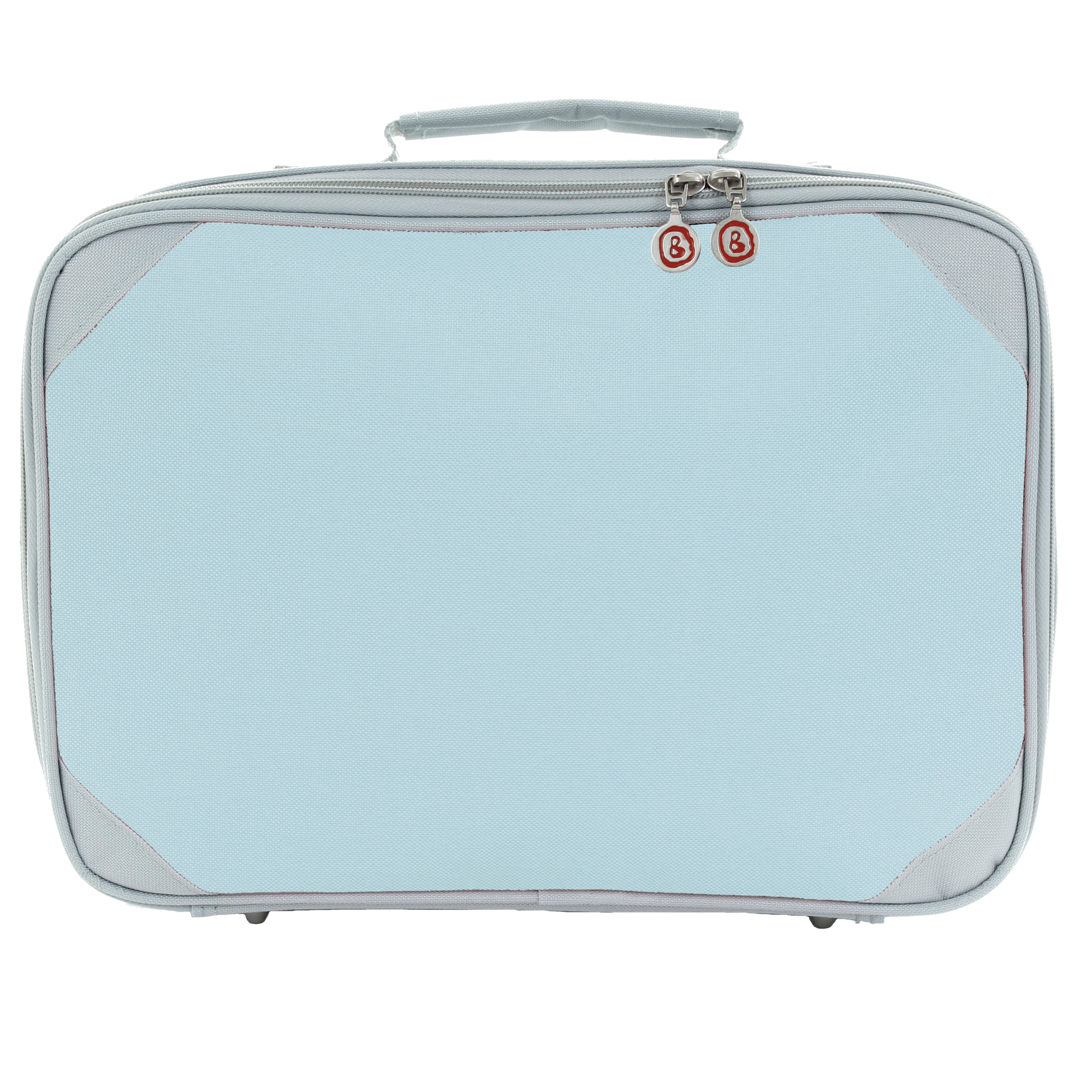 Children's suitcase mint silver-grey
