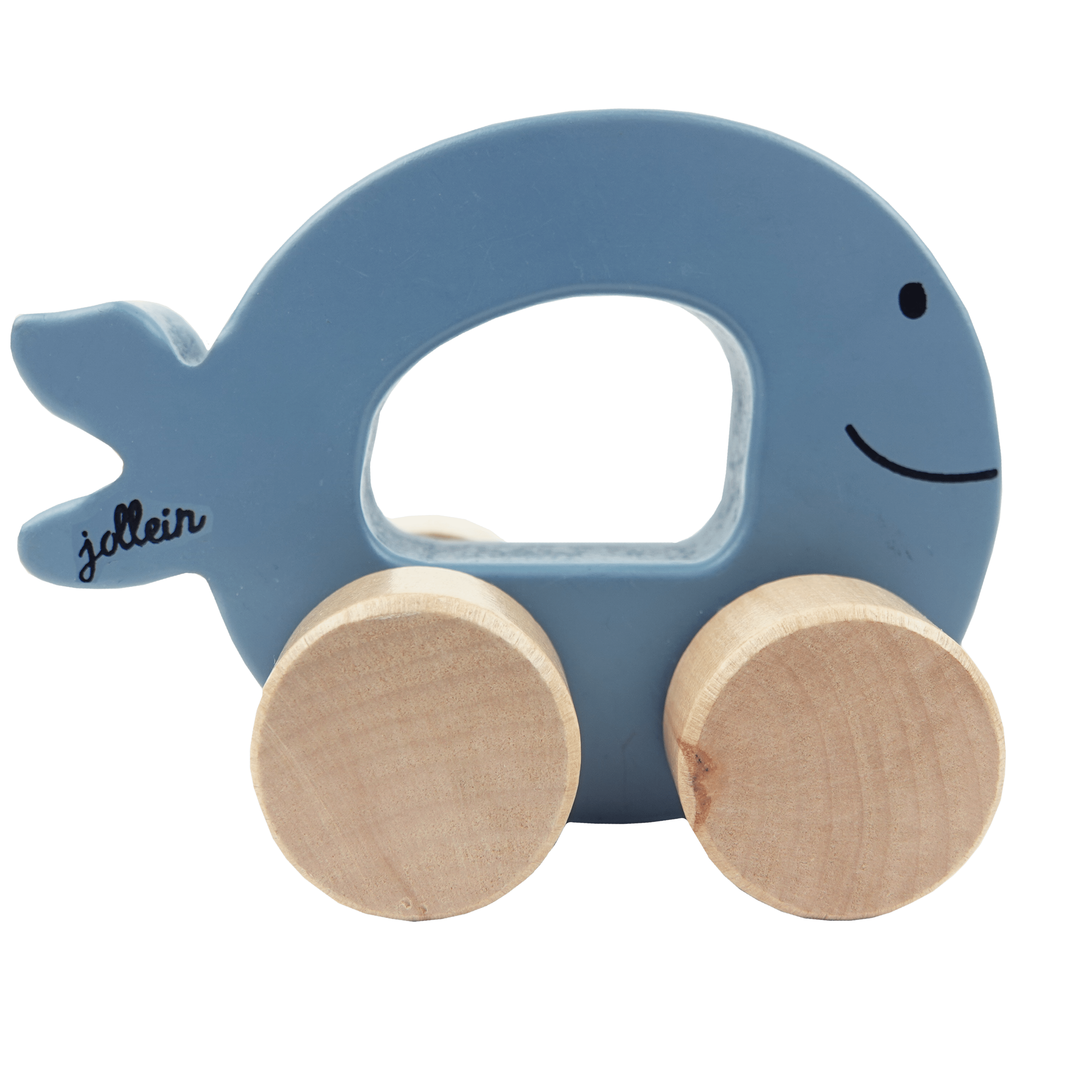 houten-speelgoedauto-zee-dier-blauw
