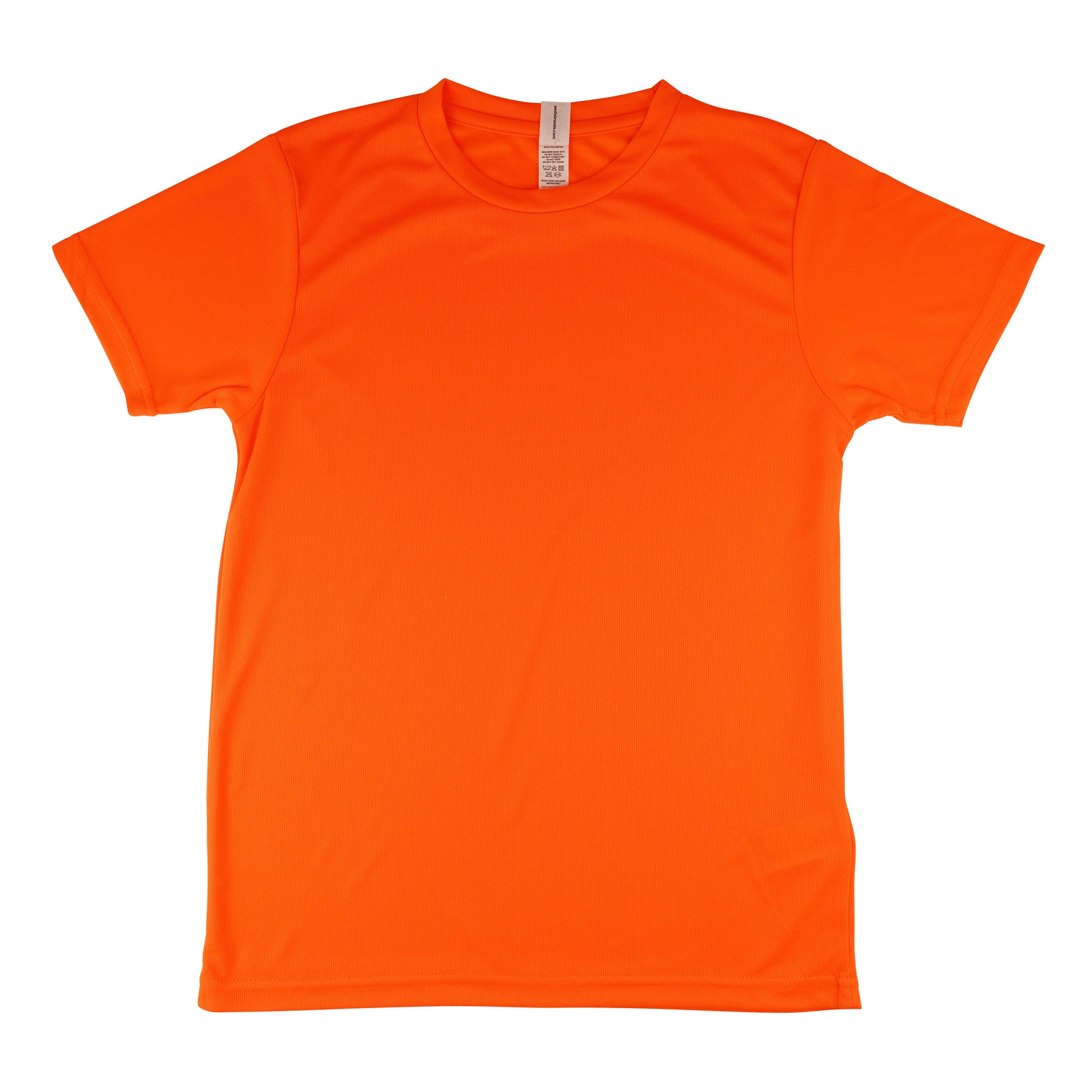 sport-shirt-kids-heren-neon-oranje-voorkant