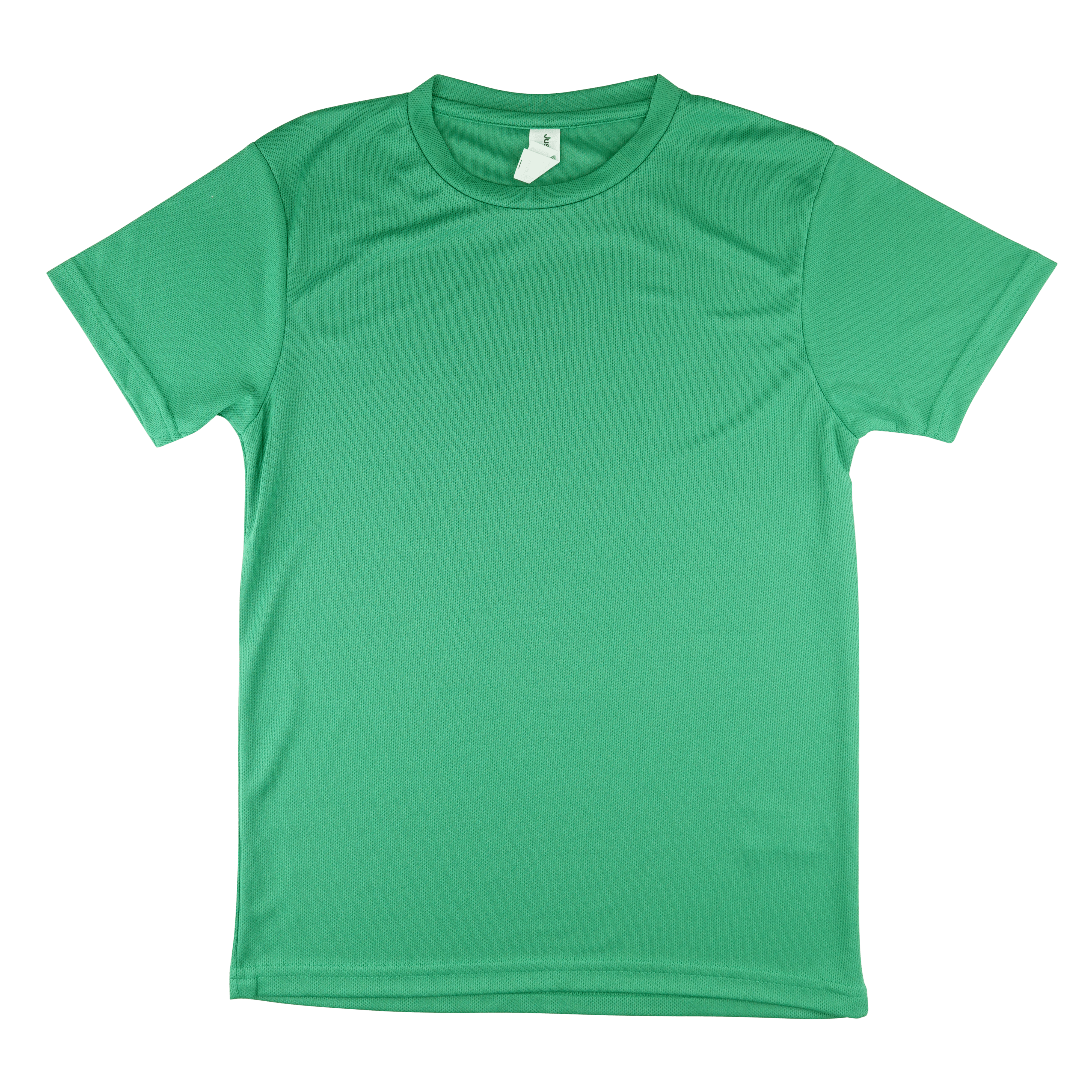 sport-shirt-kids-heren-groen-voorkant