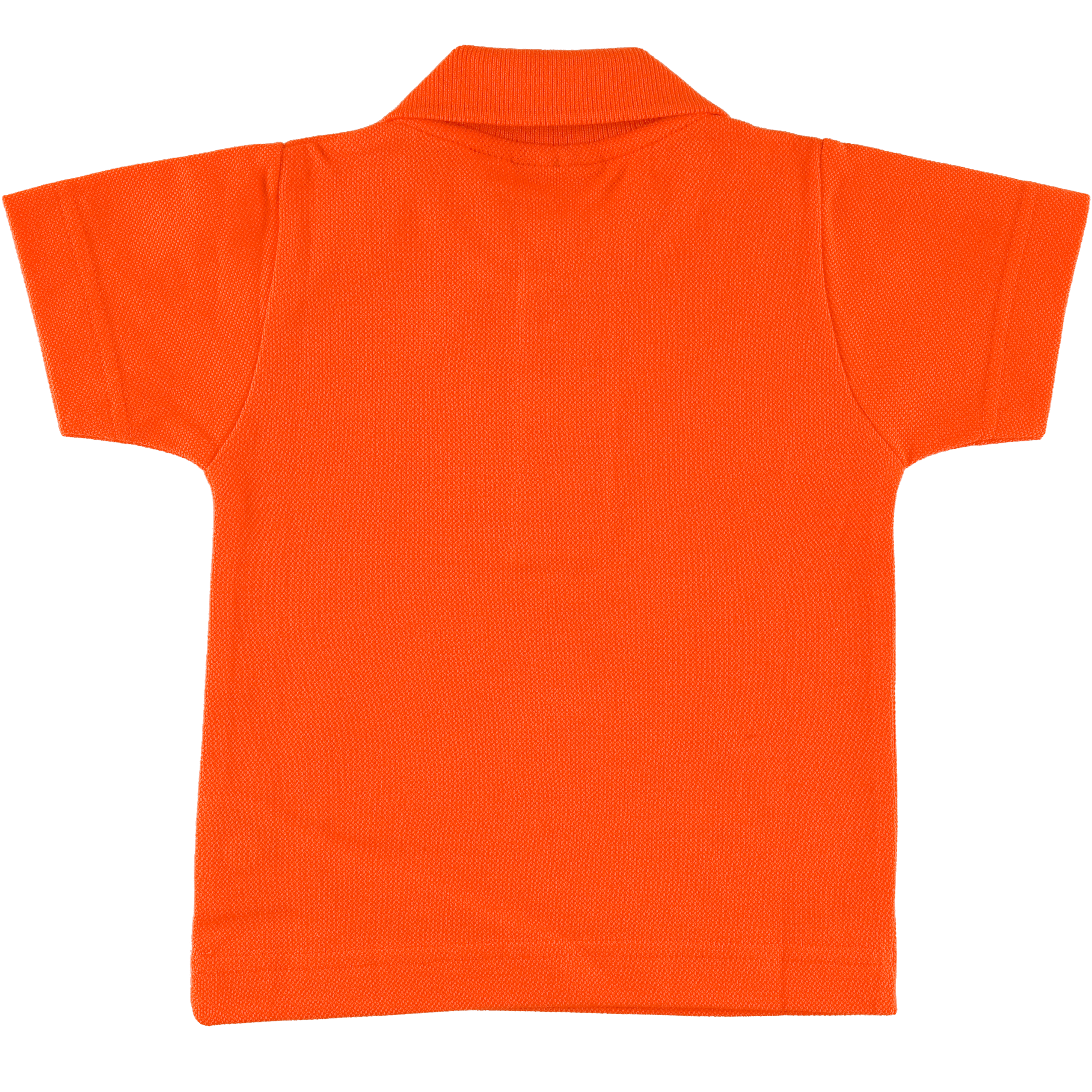 polo-kind-oranje-achterkant
